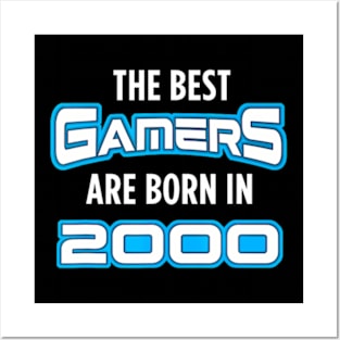 24 Year Old Video Video Games 2000 24th Birthday Posters and Art